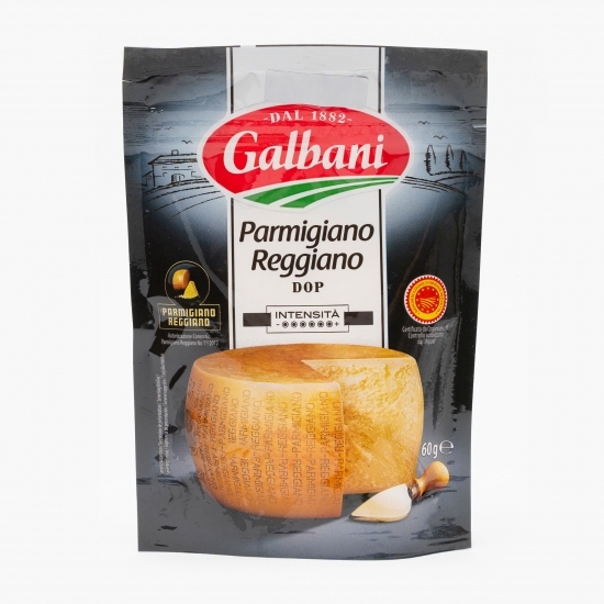 Brânză Parmigiano Reggiano cu pastă tare, răzuită și maturată peste 18 luni 60g