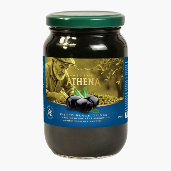 Măsline negre fără sâmburi 370g