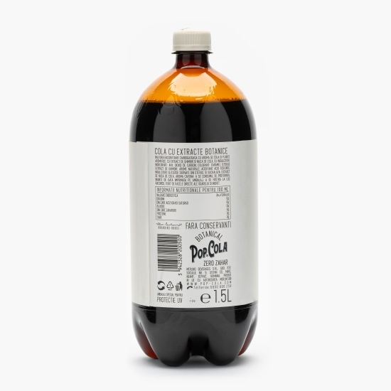 Băutură carbogazoasă Pop Cola zero zahăr 1.5l