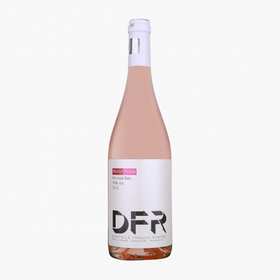 Vin rose sec Merlot, 14%, 0.75l