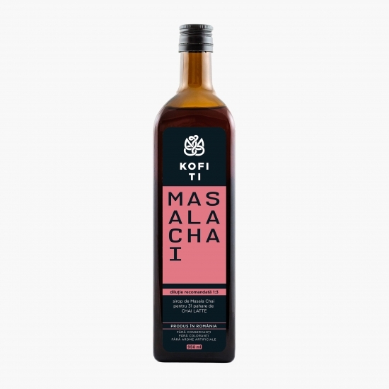 Masala Chai, sirop natural pentru Chai latte 950ml