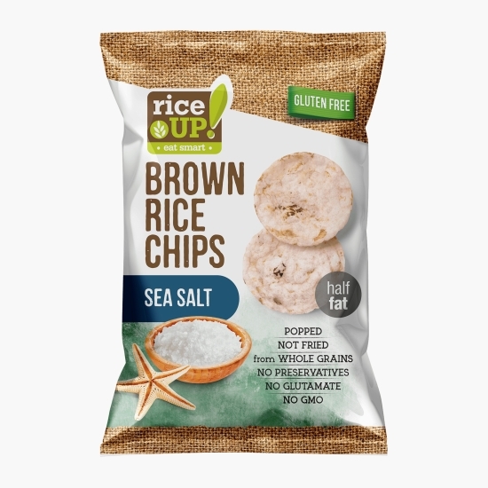 Chips de orez cu sare de mare 60g