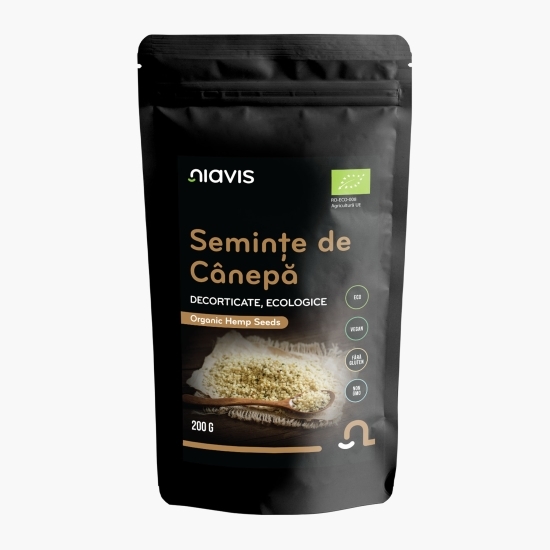 Semințe de cânepă decorticate eco 200g