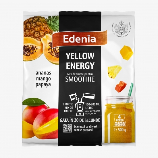 Mix de fructe pentru smoothie Yellow Energy 500g