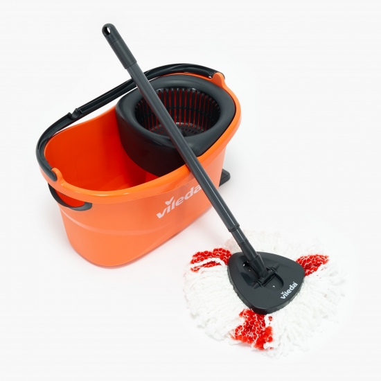 Set de curățenie easy wring turbo corai roșu
