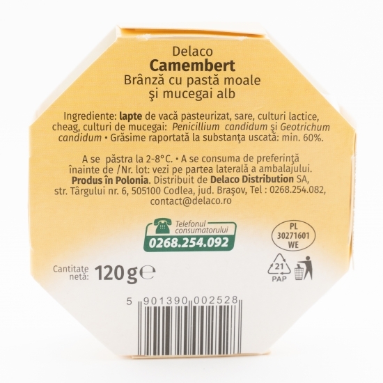 Brânză Camembert 120g