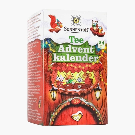 Calendar Advent cu ceai eco, 24 plicuri