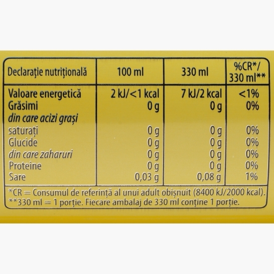 Băutură carbogazoasă aromă de cola, cu gust înghețată de vanilie Zero zahăr, 6x330ml