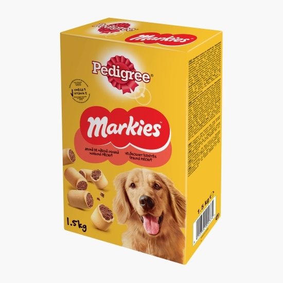 Recompense pentru câini adulți, 1.5kg, Markies cu măduvă