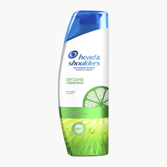 Șampon antimătreață Deep Cleanse Scalp Detox cu citrice 300ml