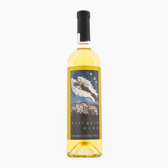 Vin alb sec Fetească Albă Îngeri din Micul Paris, 12.3%, 0.75l