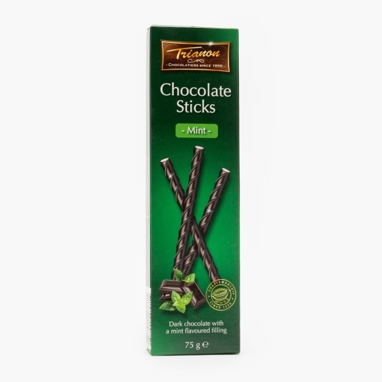 Sticks ciocolată neagră cu aromă de mentă 75g
