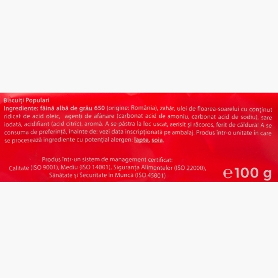 Biscuiți populari 100g