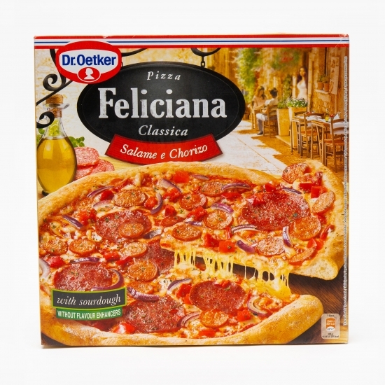 Pizza Feliciana salam & chorizo 320g