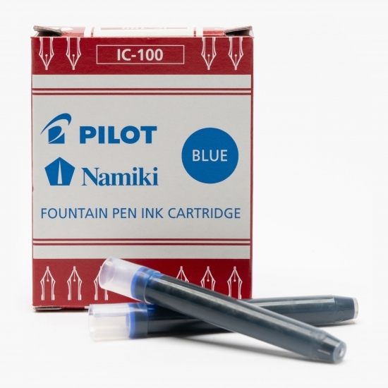 Rezerve pentru stilou, 12buc/set, albastru