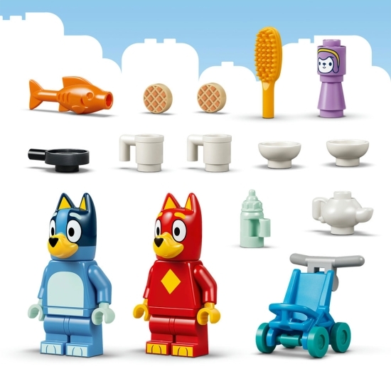 La școală cu Rusty și Blue, 11221 Bluey, 106 piese, +4 ani