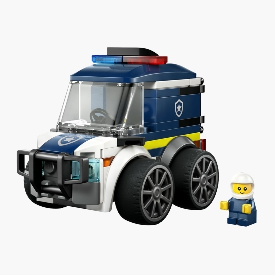 Camionetă de poliție, 60481 City, 71 piese, +5 ani