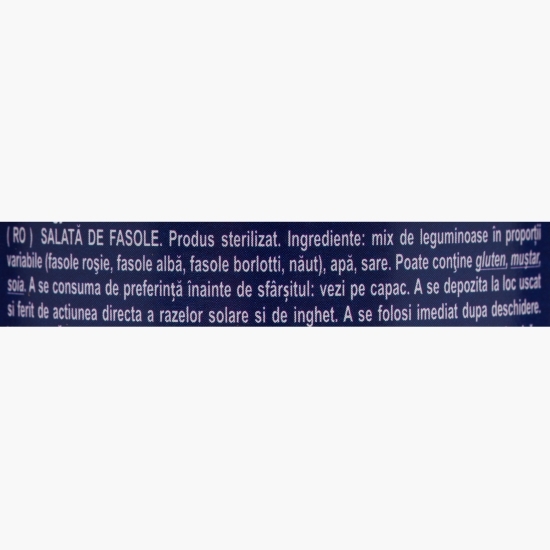 Salată de fasole 400g