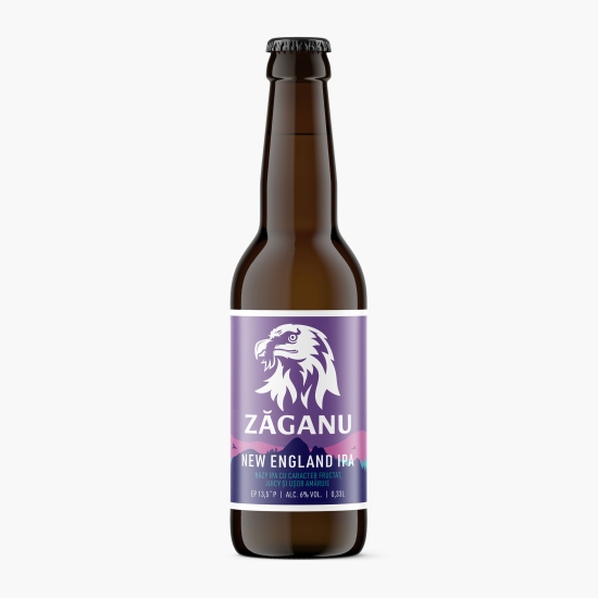 Bere artizanală hazy New England IPA, sticlă 330ml