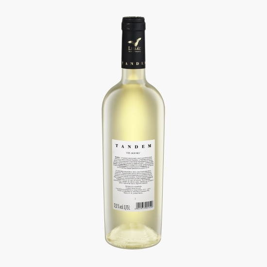 Vin alb sec Sauvignon Blanc & Fetească Regală, 12%, 0.75l