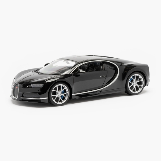 Mașină cu telecomandă Bugatti Chiron negru 3+ ani