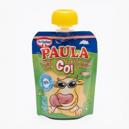 Budincă cu gust de vanilie Paula Go! 80g