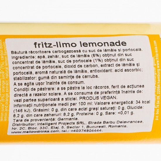 Băutură carbogazoasă Lemonade 0.33l