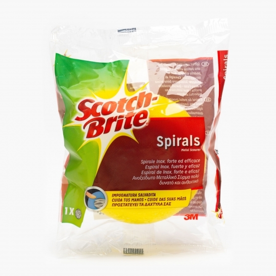 Spiră metalică cu protecție