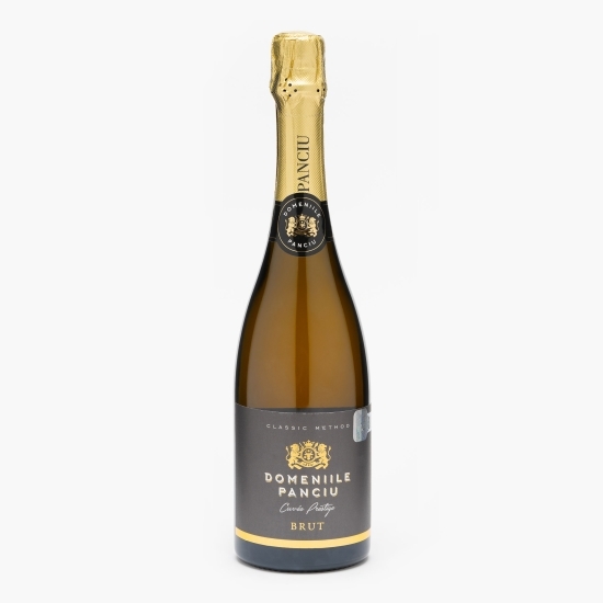 Vin spumant alb brut Cuvée Prestige, 12.3%, 750ml