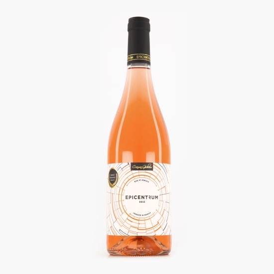 Vin rose sec Epicentrum Cabernet Sauvignon & Fetească Neagră, 12.5%, 0.75l