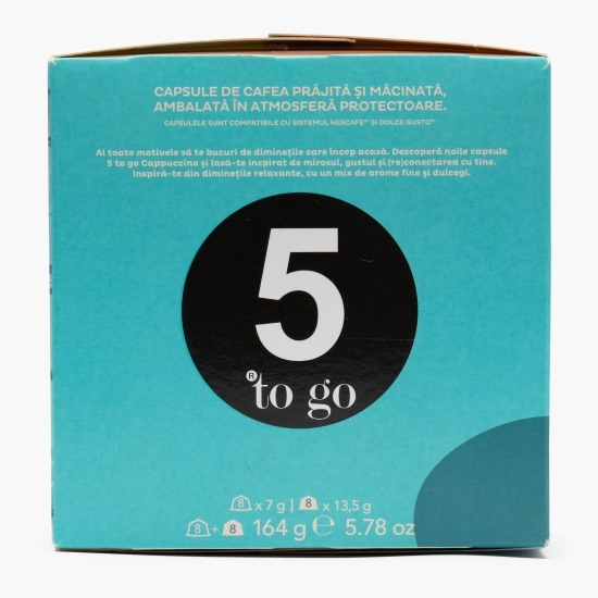 Cappuccino 8 băuturi, capsule compatibile Dolce Gusto