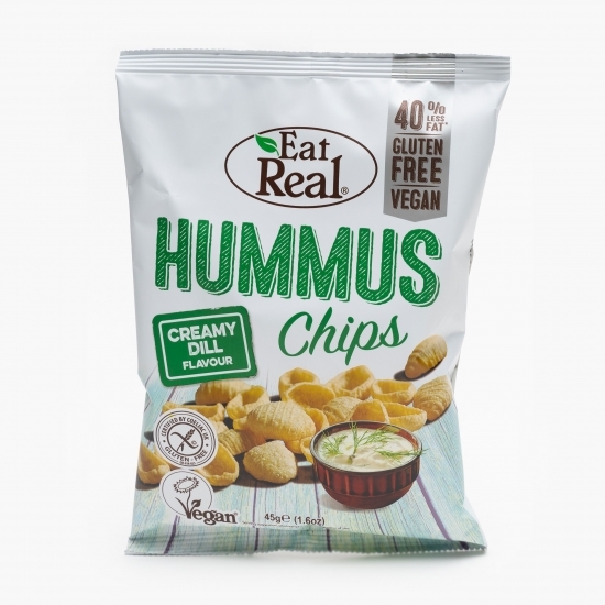Chips de humus cu cremă de mărar 45g