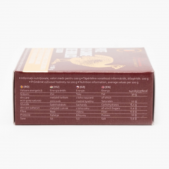 Pate cu carne de bibilică și bacon 100g