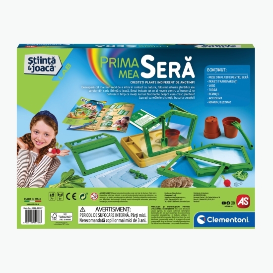 Știință & Joacă - Prima seră biologică, +7 ani