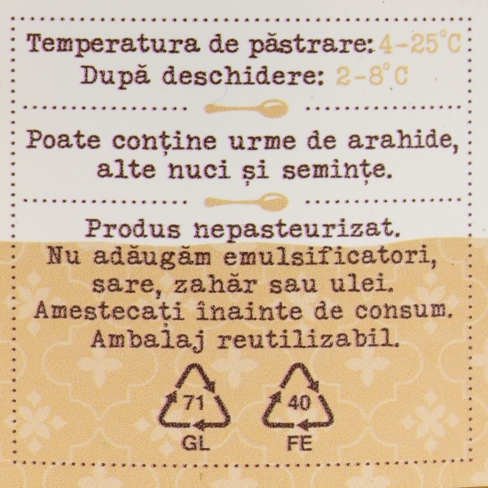 Pastă de susan alb - tahini alb 350g