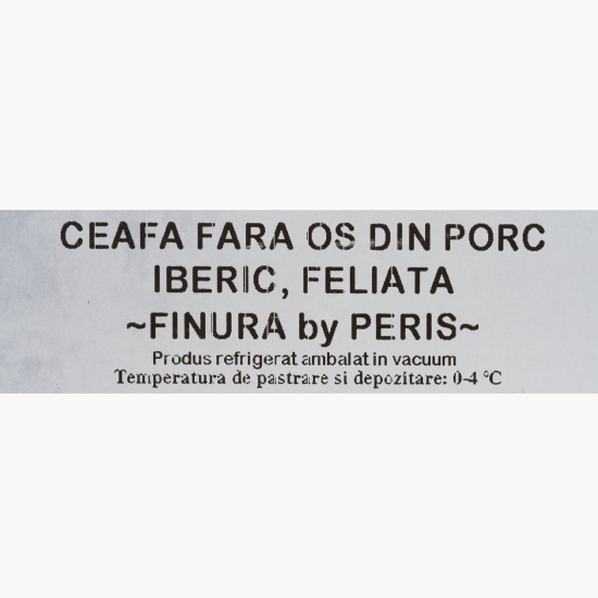 Ceafă fără os feliată din porc iberic 300g