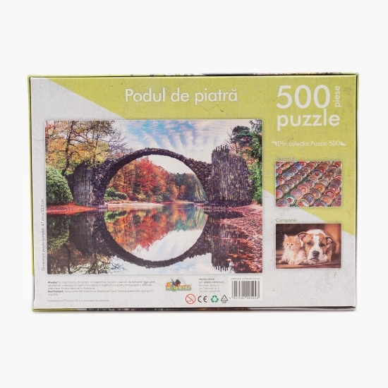 Puzzle - Podul de piatră (500 piese)