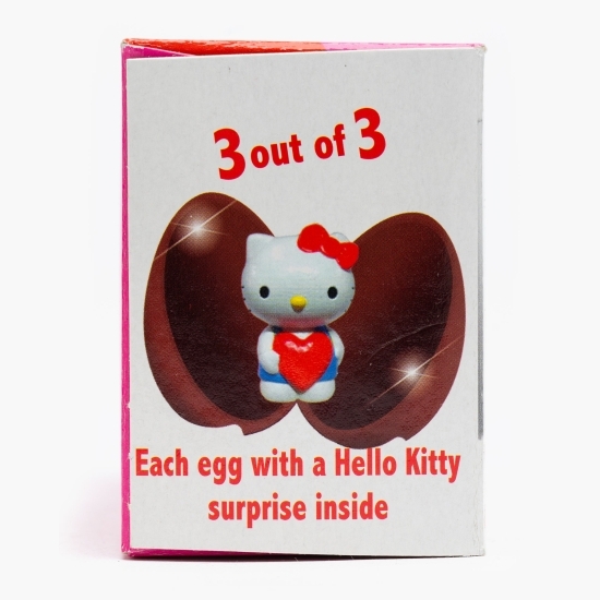 Ouă de ciocolată cu surprize Hello Kitty 3x20g