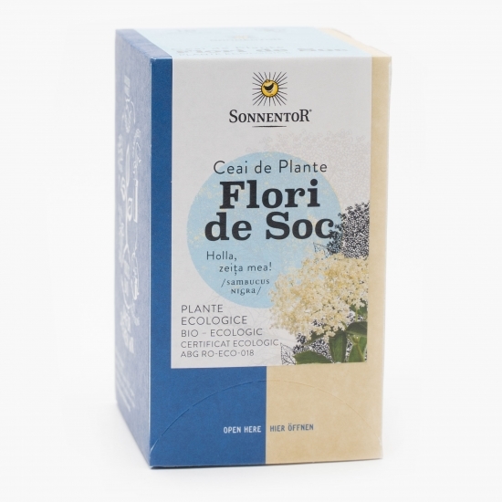 Ceai de plante flori de soc eco 18 plicuri