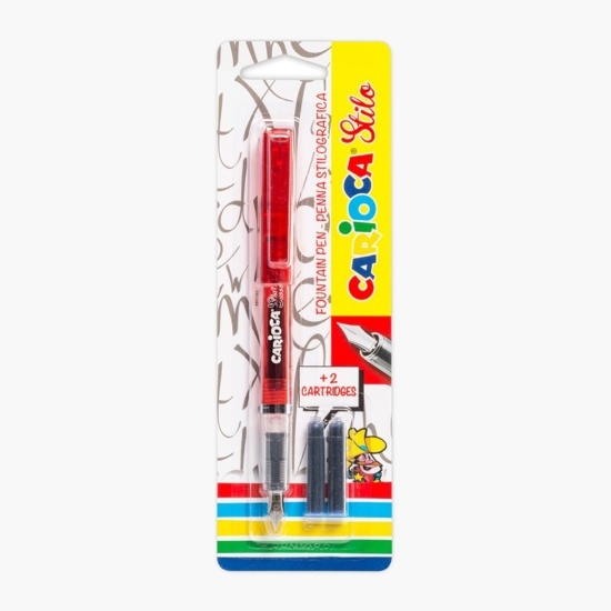 Stilou +2 rezerve, diverse culori