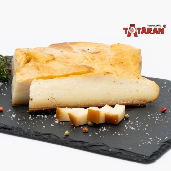 Slănină afumată Mangaliță 500g