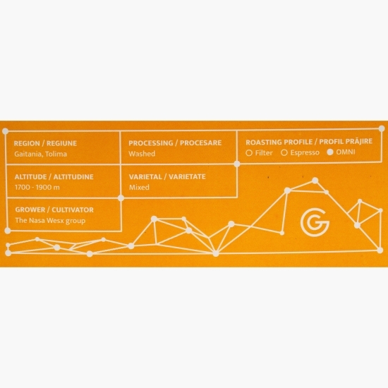 Columbia Gaitania 250g, cafea de specialitate boabe