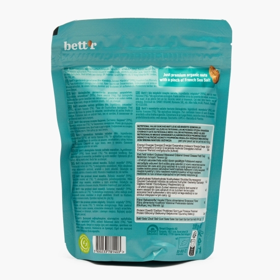 Migdale eco prăjite și sărate 200g