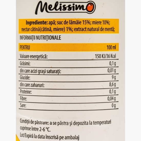 Limonadă cu mentă, cătină și miere, 0.4l