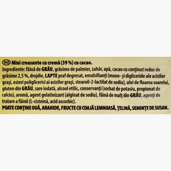Mini croissante cu cremă de cacao 300g