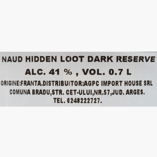 Rom Hidden Loot Dark Reserve, 41%, 700ml