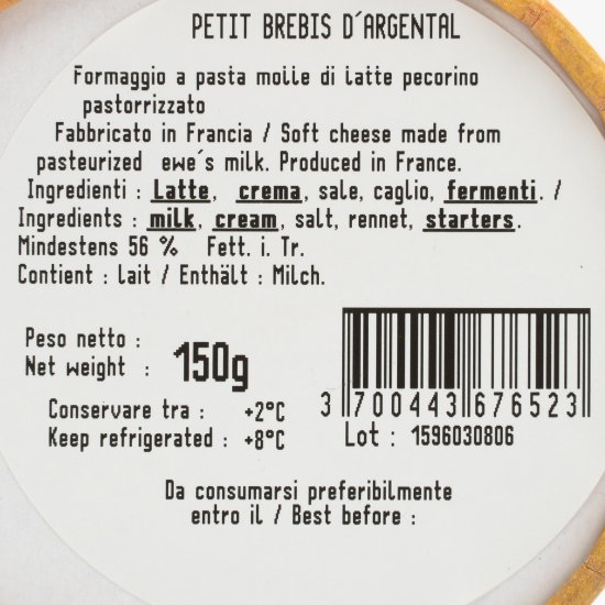 Brânză Petit din lapte de oaie 150g