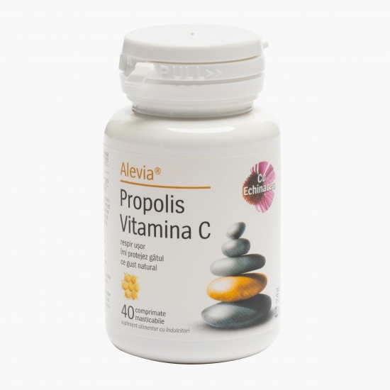 Propolis Vitamina C cu echinacea 40 comprimate