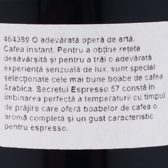 Cafea instant espresso 57 intense 100g