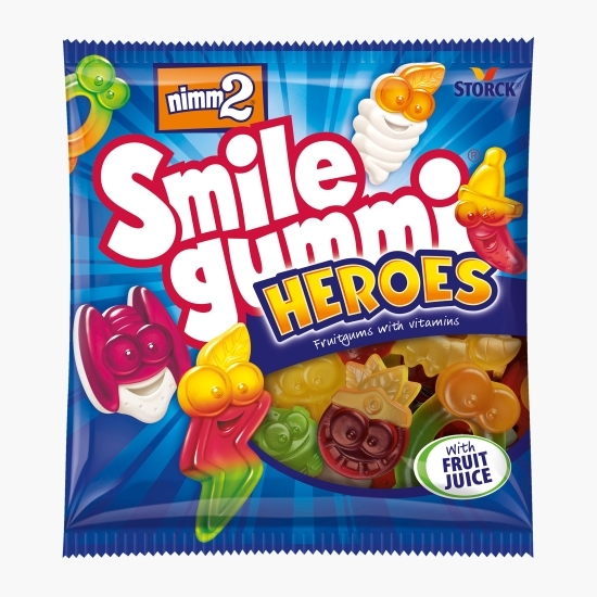 Bomboane gumate Smile gummi Heroes 90g